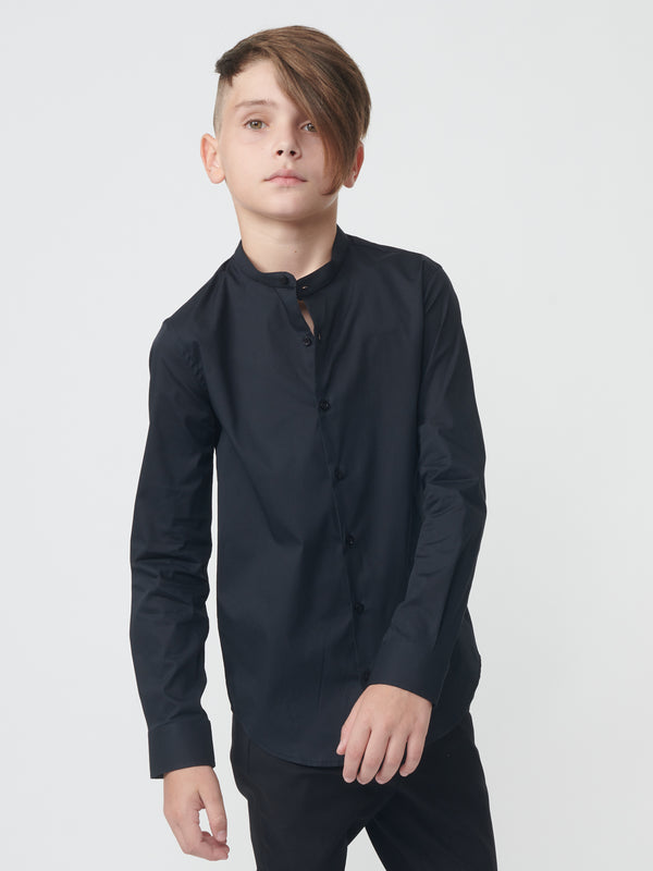 PREMIUM WOVEN SHIRTS Black / 14