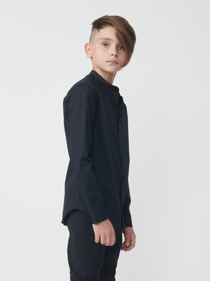 PREMIUM WOVEN SHIRTS Black / 14