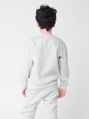 FASHION SET TOP Grey Melange / 14