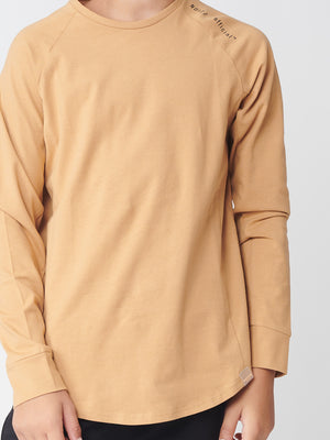 BASIC + LONG SLEEVE T Camel / 14