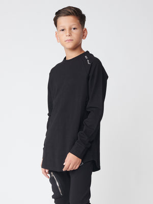 BASIC + LONG SLEEVE T Black / 14