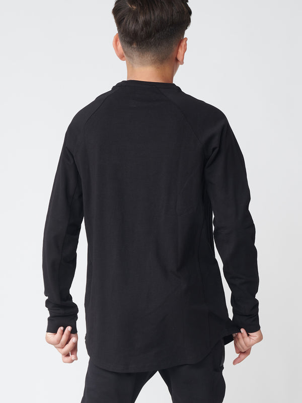 BASIC + LONG SLEEVE T Black / 14