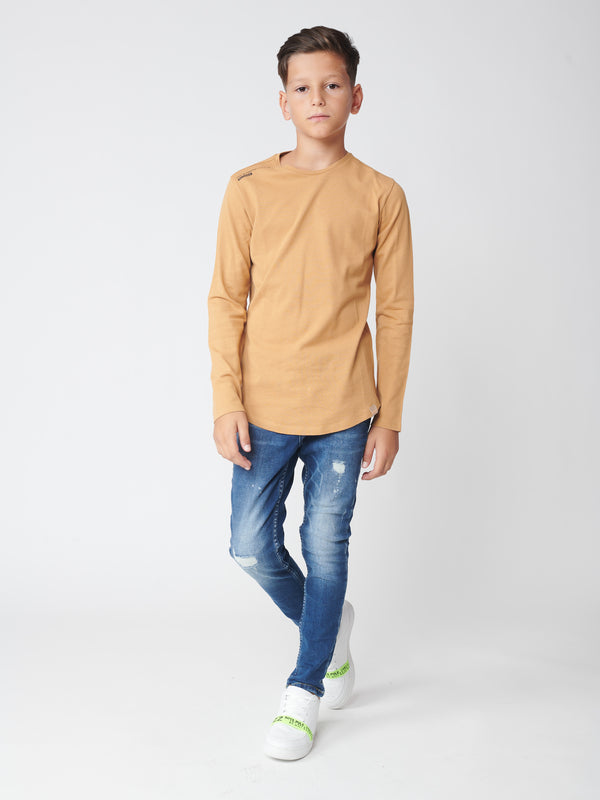 BASIC + LONG SLEEVE T Camel / 14