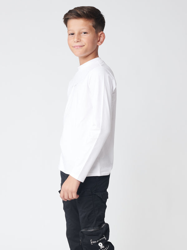 LONG SLEEVE T White / 14