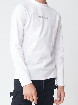 LONG SLEEVE T White / 14