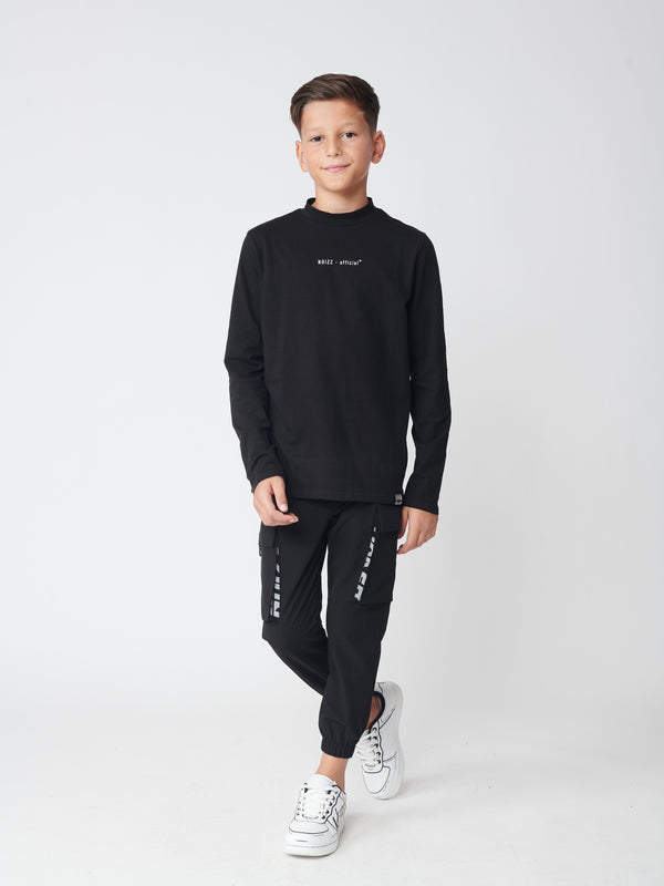 LONG SLEEVE T Black / 14