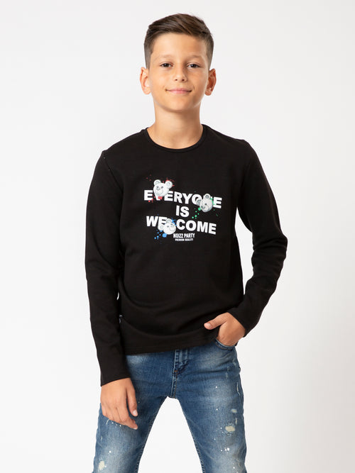 SWEATSHIRT Black / 14