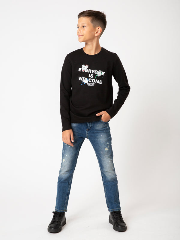 SWEATSHIRT Black / 14