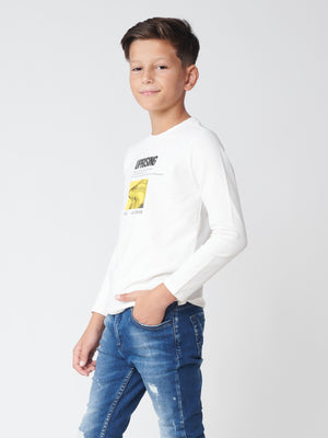 LONG SLEEVE T Off-White / 14
