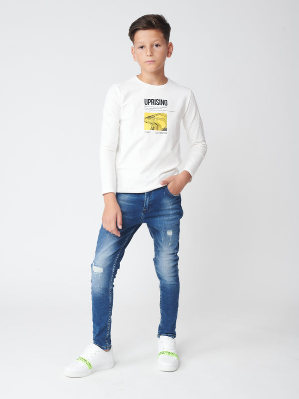 LONG SLEEVE T Off-White / 14