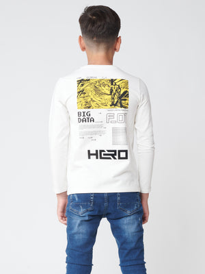 LONG SLEEVE T Off-White / 14