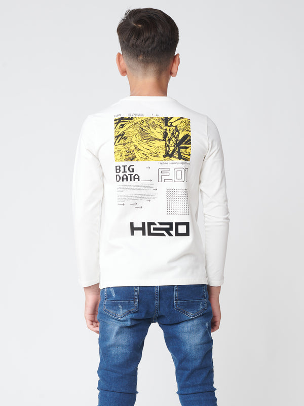 LONG SLEEVE T Off-White / 14