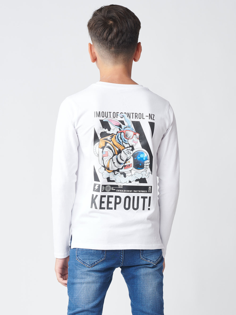 LONG SLEEVE T White / 14