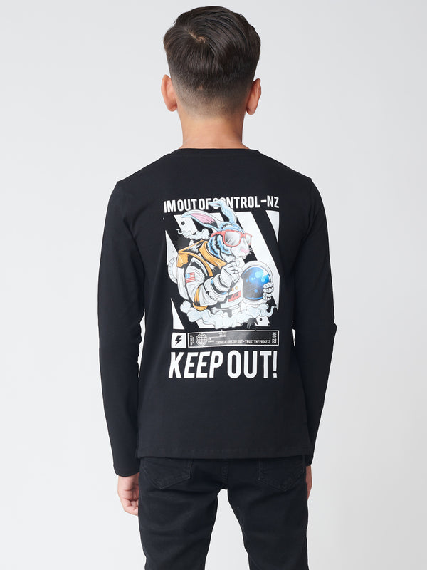 LONG SLEEVE T Black / 14
