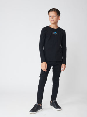LONG SLEEVE T Black / 14