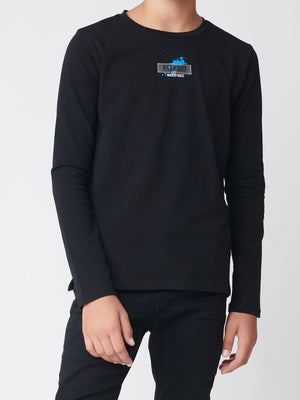LONG SLEEVE T Black / 14