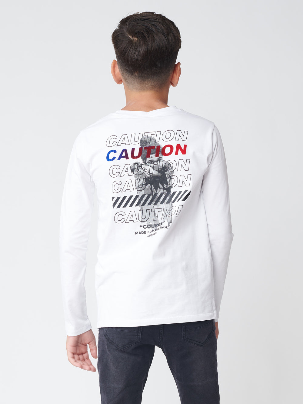 LONG SLEEVE T White / 14
