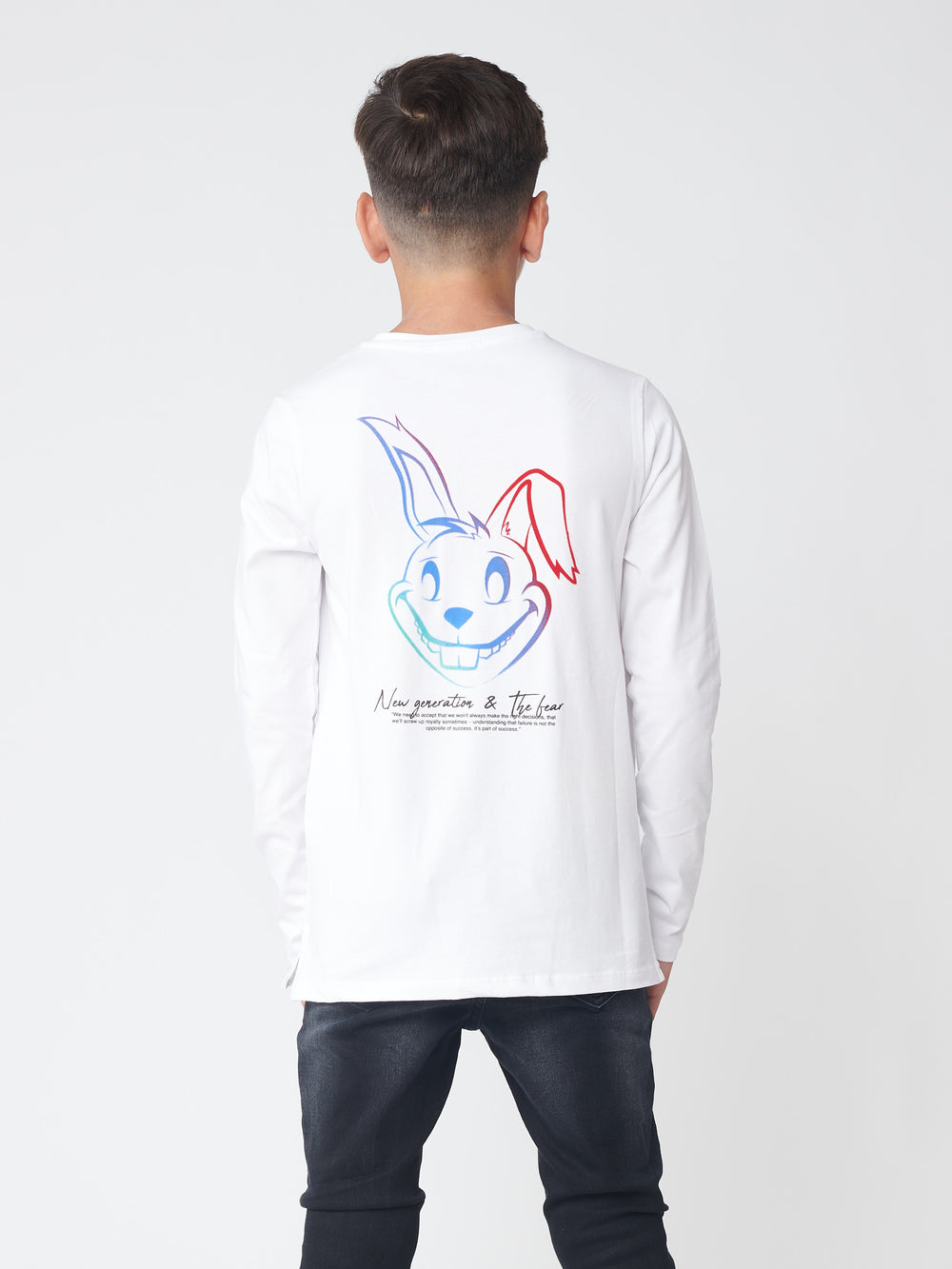 LONG SLEEVE T White / 14