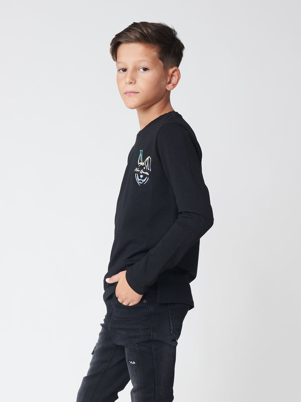 LONG SLEEVE T Black / 14