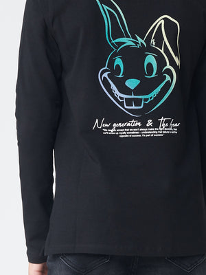 LONG SLEEVE T Black / 14