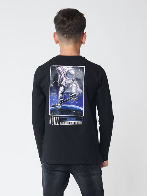 LONG SLEEVE T Black / 14
