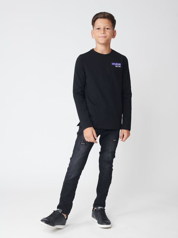 LONG SLEEVE T Black / 14