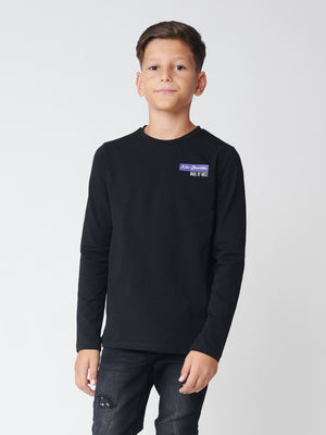 LONG SLEEVE T Black / 14