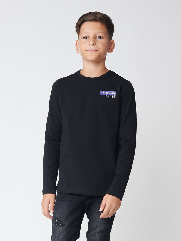 LONG SLEEVE T Black / 14