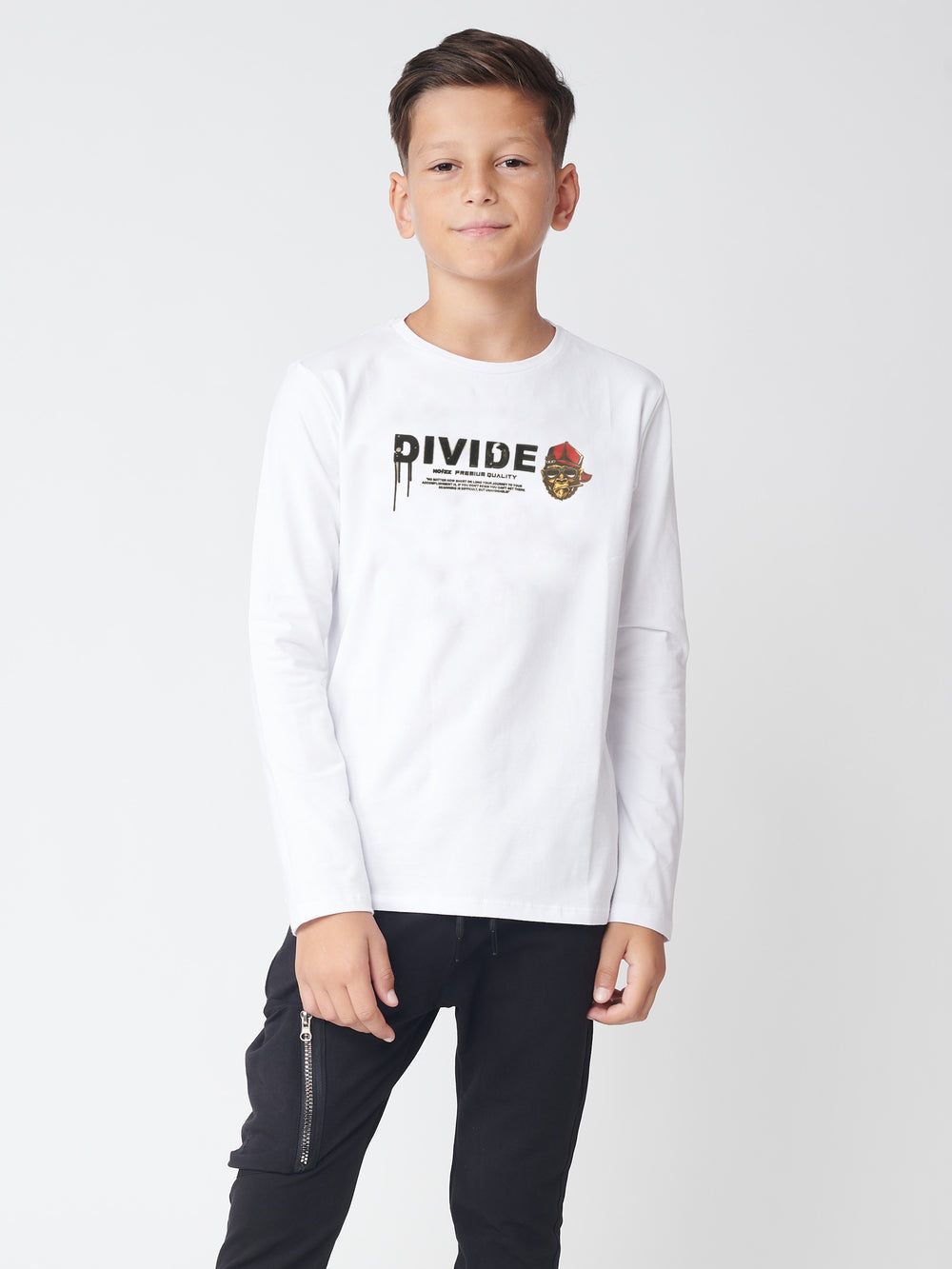 LONG SLEEVE T White / 14
