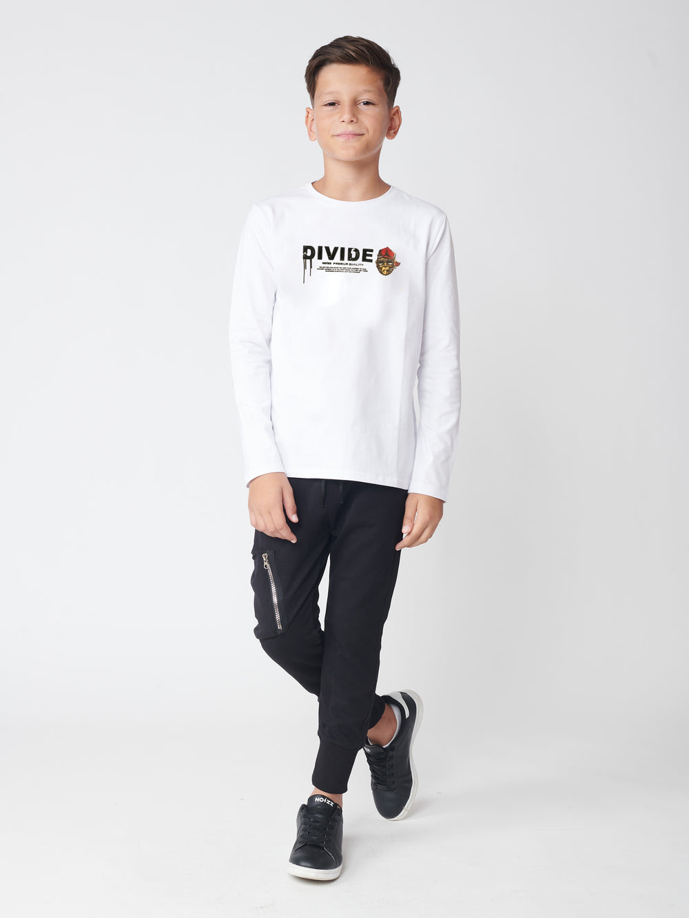 LONG SLEEVE T White / 14