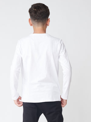 LONG SLEEVE T White / 14