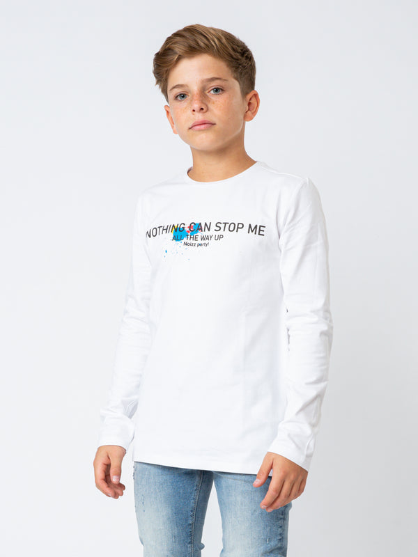 LONG SLEEVE T White / 14