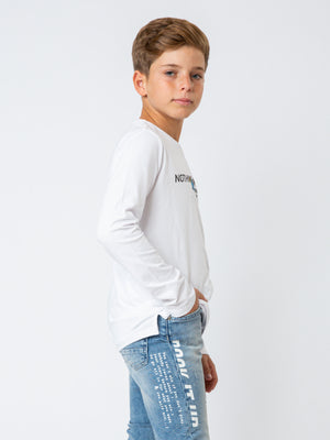 LONG SLEEVE T White / 14
