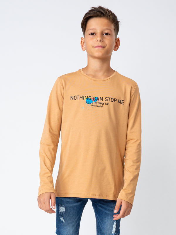 LONG SLEEVE T Camel / 14