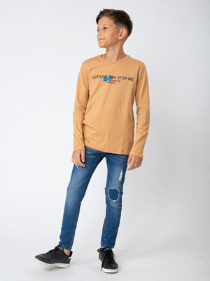 LONG SLEEVE T Camel / 14