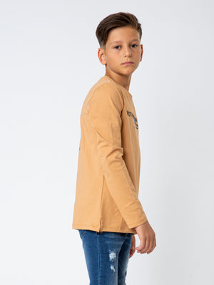 LONG SLEEVE T Camel / 14