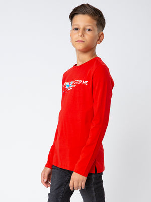 LONG SLEEVE T Red / 14