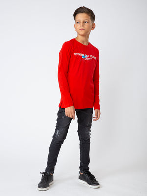 LONG SLEEVE T Red / 14