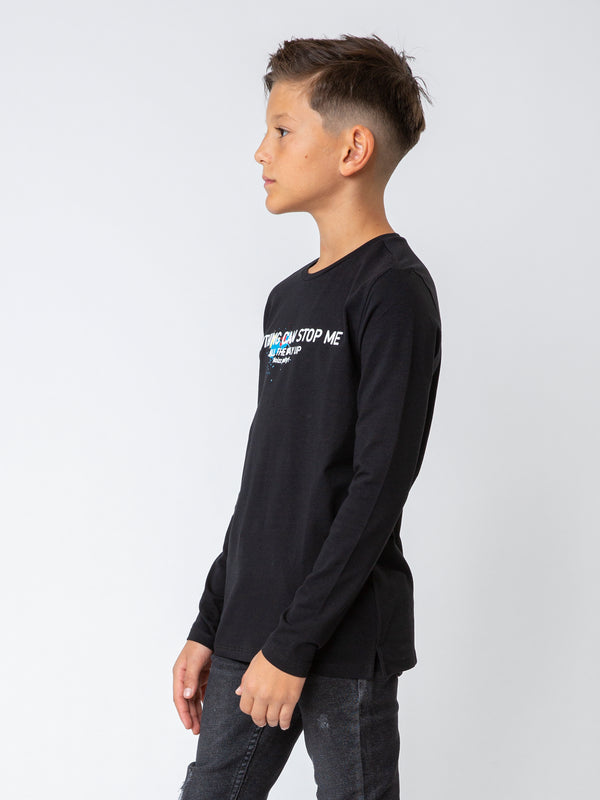 LONG SLEEVE T Black / 14