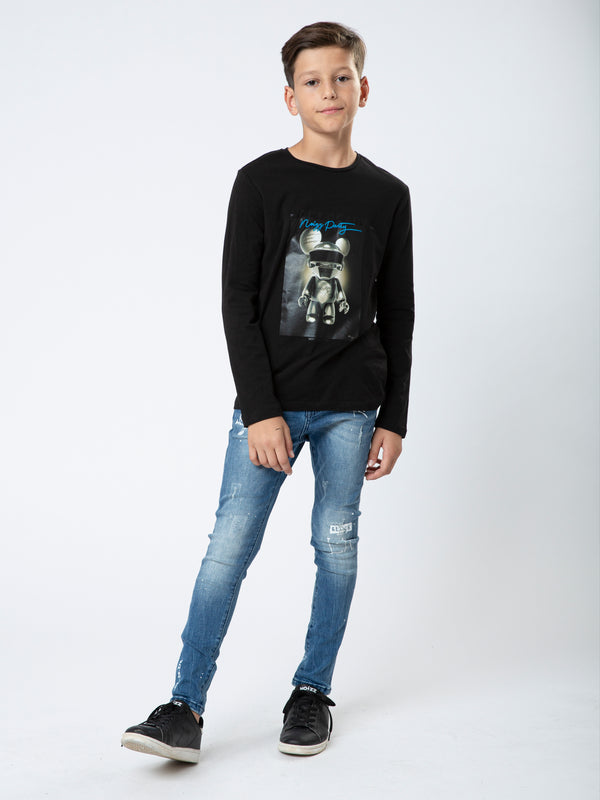 LONG SLEEVE T Black / 14