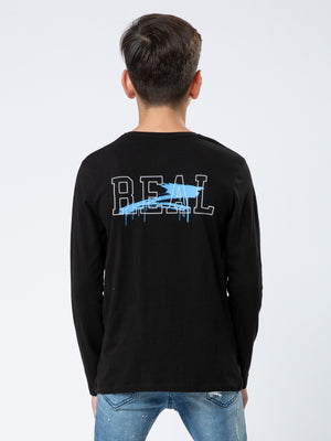 LONG SLEEVE T Black / 14