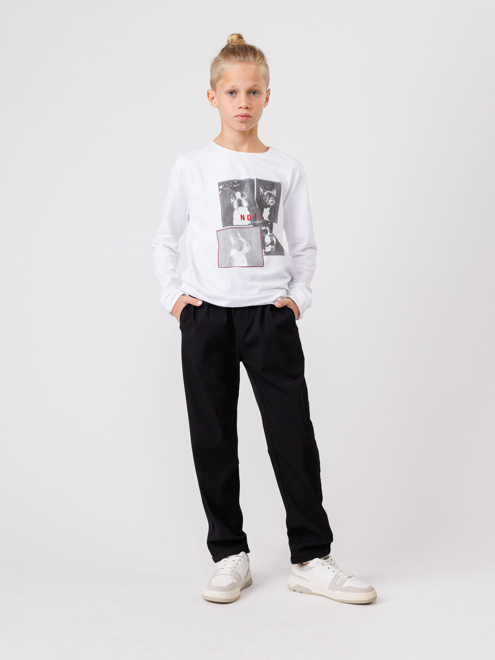LONG SLEEVE T White / 14
