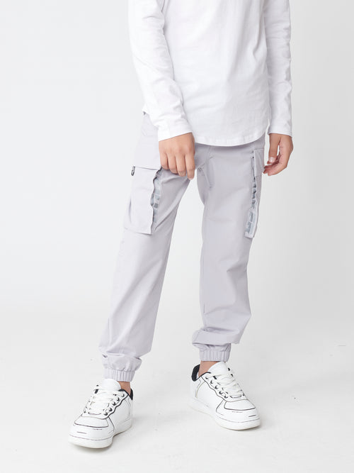 WOVEN PANTS Gray / 14