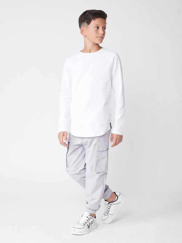 WOVEN PANTS Gray / 14