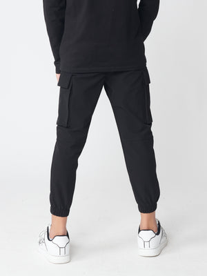 WOVEN PANTS Black / 14