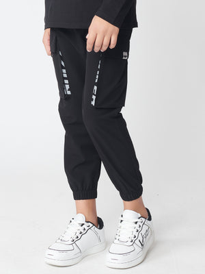 WOVEN PANTS Black / 14