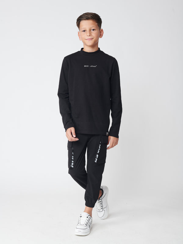 WOVEN PANTS Black / 14