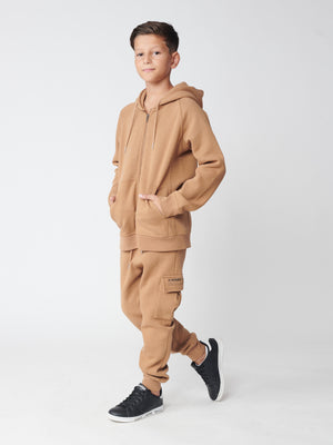 BASIC SET BOTTOM Camel / 14