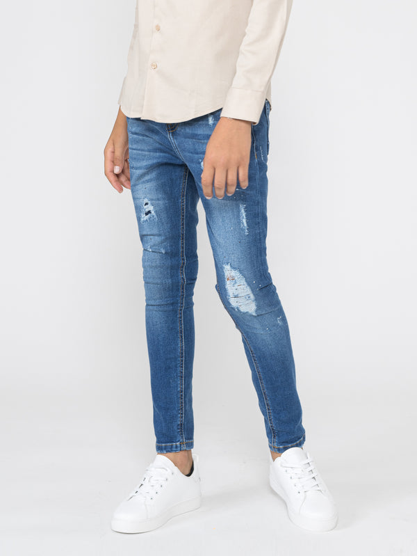 FASHION JEANS Dark Blue / 14
