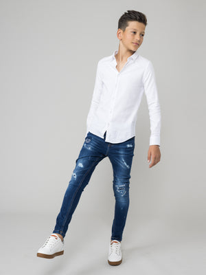 FASHION JEANS Dark Blue / 14